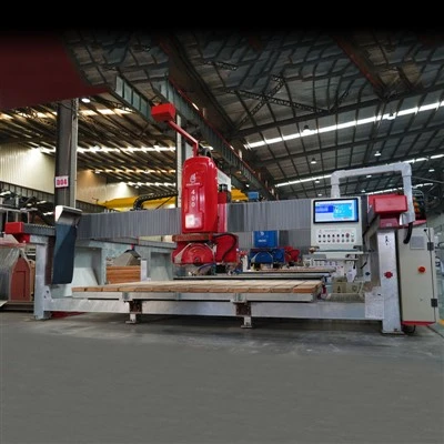 4+1 Achsen-CNC-Brückensäge